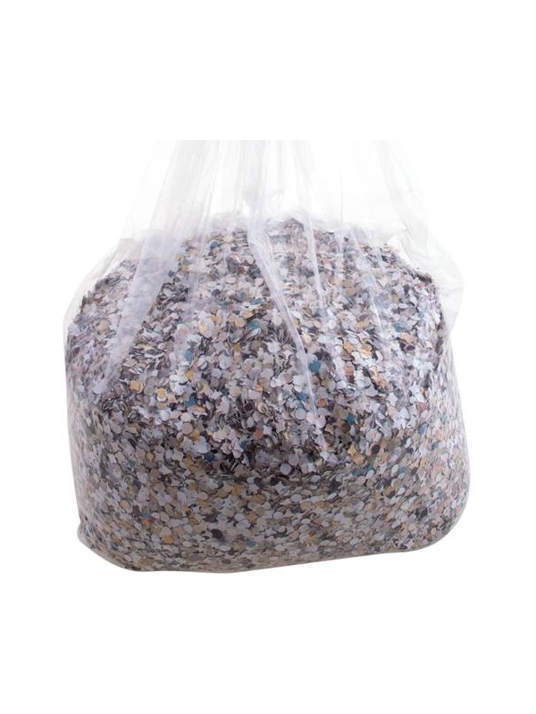 onfettis multicolores en papier recyclé pour le carnaval - 10 kg