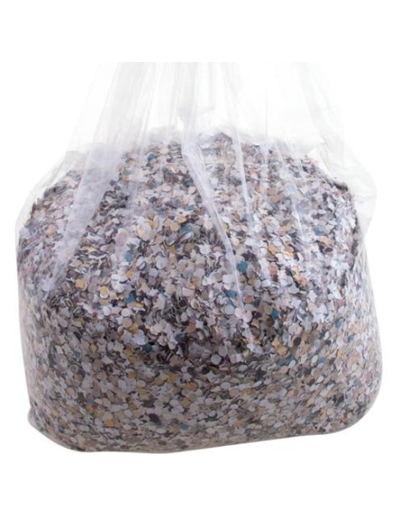 onfettis multicolores en papier recyclé pour le carnaval - 10 kg