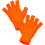 Mitaines orange fluo Top années 80