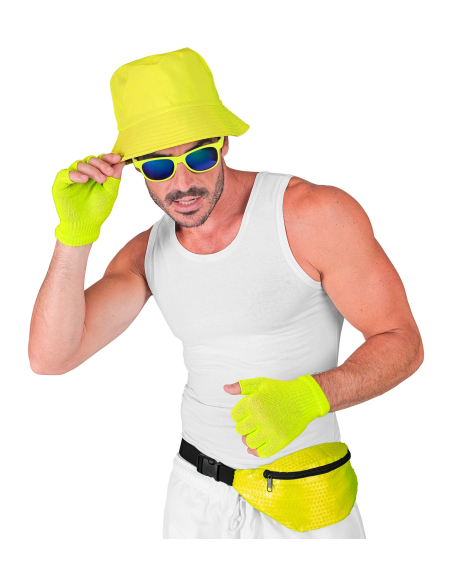 Banane Jaune Fluo à Sequins - Le Sac Fun et Tendance des Années 80