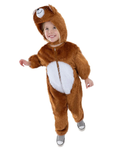 Déguisement d'ours brun mignon pour enfant