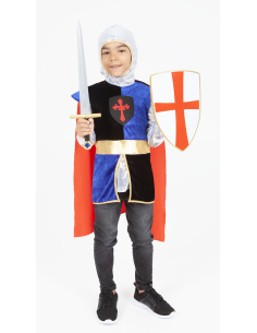 Déguisement de Chevalier enfant avec Accessoires, Taille 5-8 ans 2