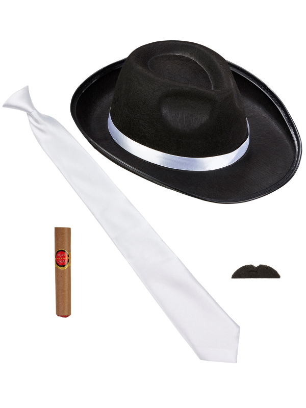 Set d'accessoires de gangster des années 20 :...