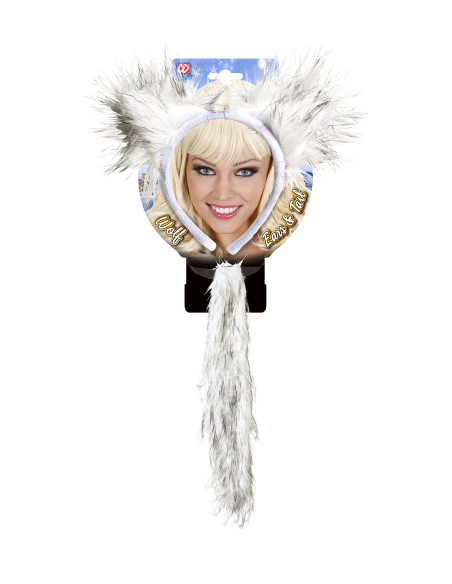 Set Accessoires de loup - Oreilles et Queue