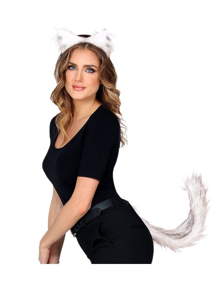 Set Accessoires de loup - Oreilles et Queue