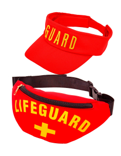 Set d’accessoires Sauveteur en Mer - Visière et Sac Banane
