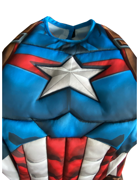 Déguisement luxe Captain America enfant - Devenez le héros des Avengers