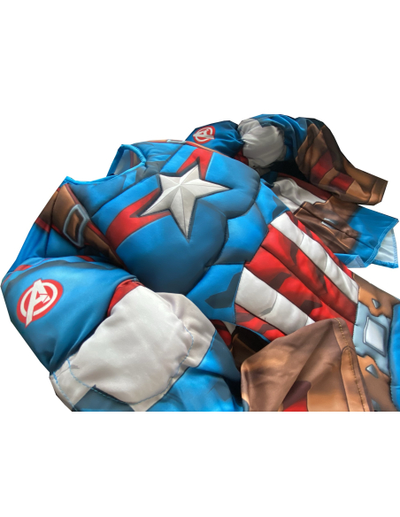 Déguisement luxe Captain America enfant - Devenez le héros des Avengers