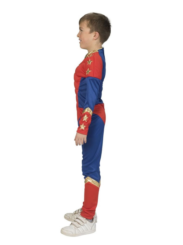 Déguisement de Super Héros Enfant - Rouge et Bleu