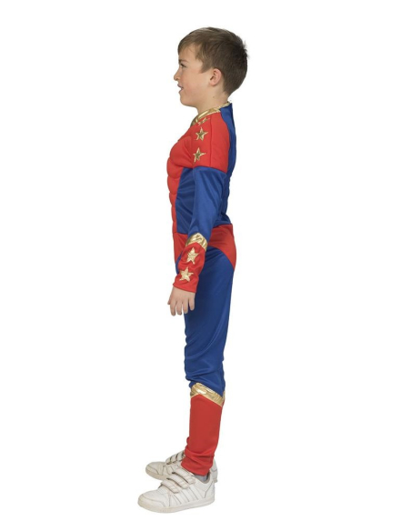 Déguisement de Super Héros Enfant - Rouge et Bleu