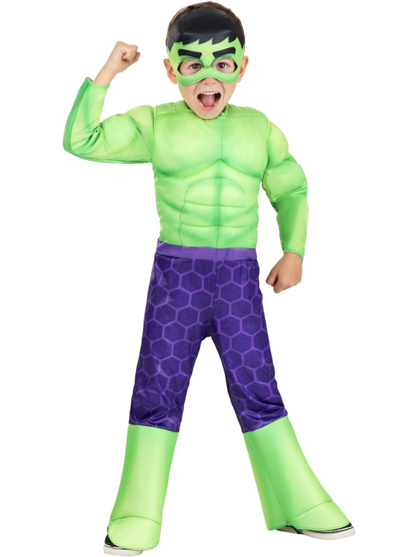 Déguisement de Hulk Enfant 3-4 ans - Licence Marvel