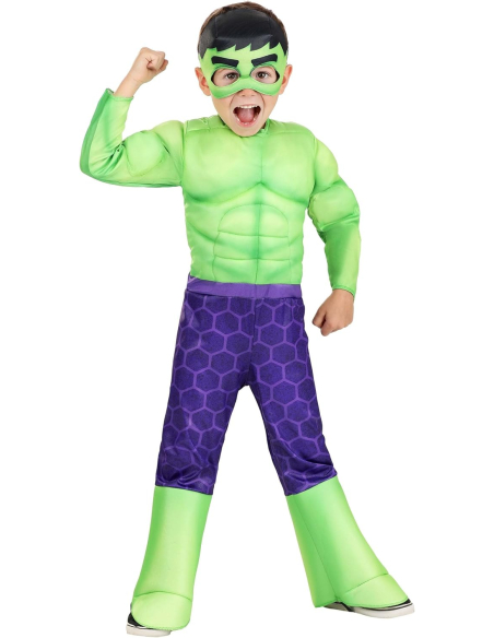 Déguisement de Hulk Enfant 3-4 ans - Licence Marvel