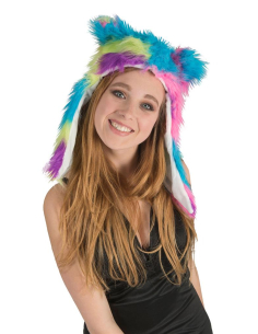 Bonnet en Peluche Fun avec Oreilles - Adulte - Matériau de Haute Qualité