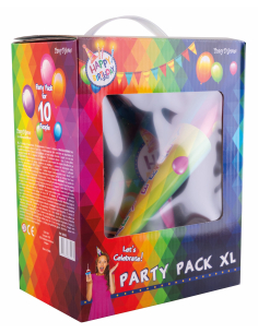 Set Cotillons Anniversaire pour 10 Personnes 2