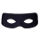 Masque de Zorro noir pour adulte