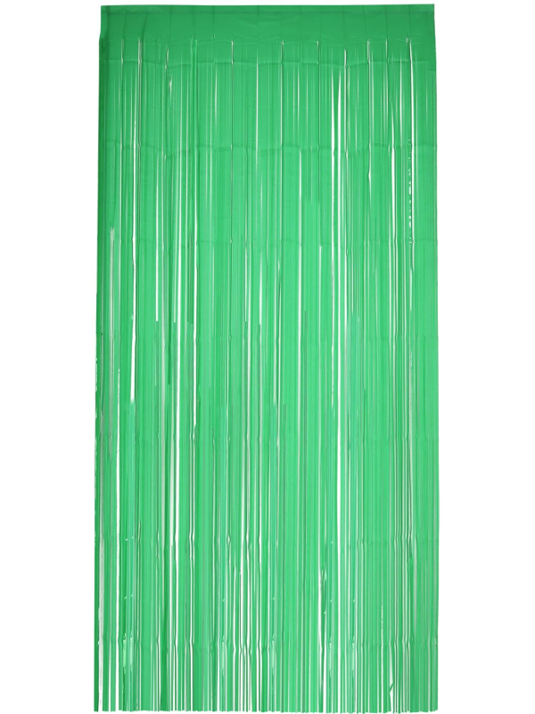 Rideau fil vert en pvc 1.8 cm pour décoration Saint-Patrick et autre