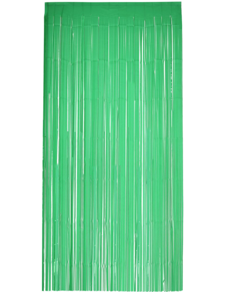 Rideau fil vert en pvc 1.8 cm pour décoration Saint-Patrick et autre