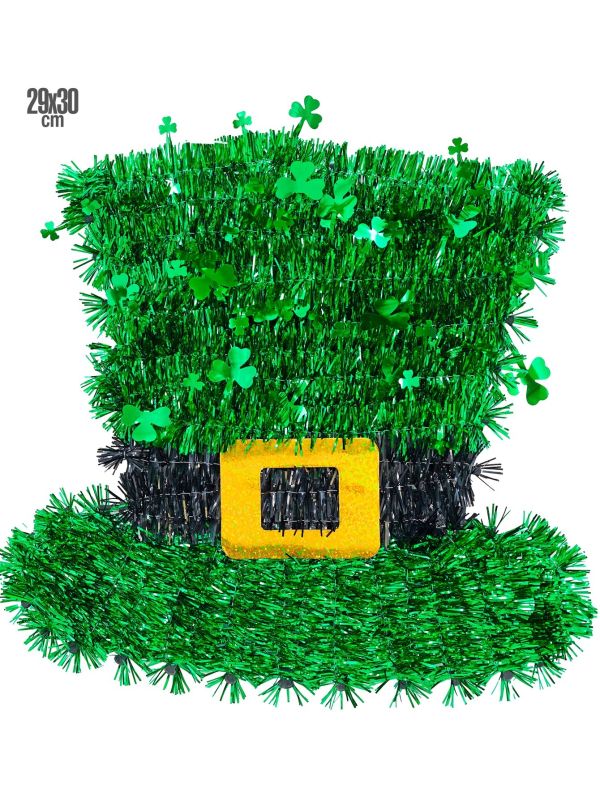 Chapeau Haut de forme vert pour décoration de la Saint-Patrick