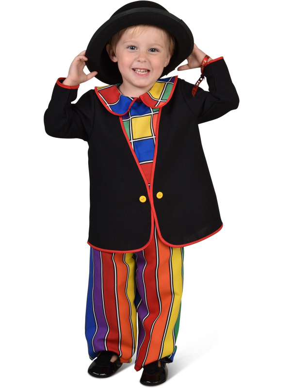 Déguisement de Clown enfant de 1/2 ans pour le Carnaval