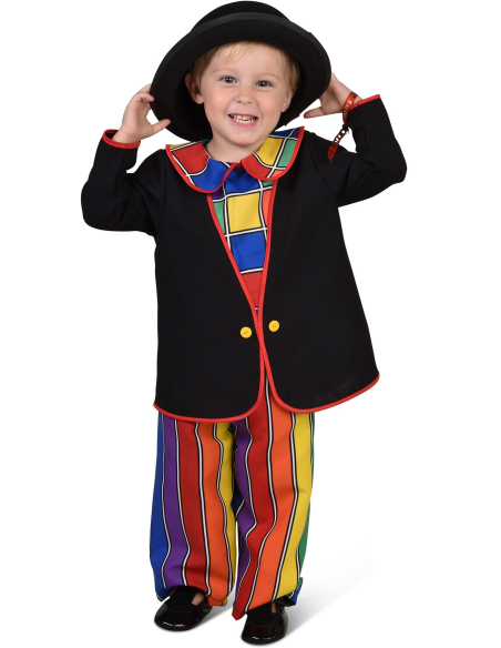 Déguisement de Clown enfant de 1/2 ans pour le Carnaval