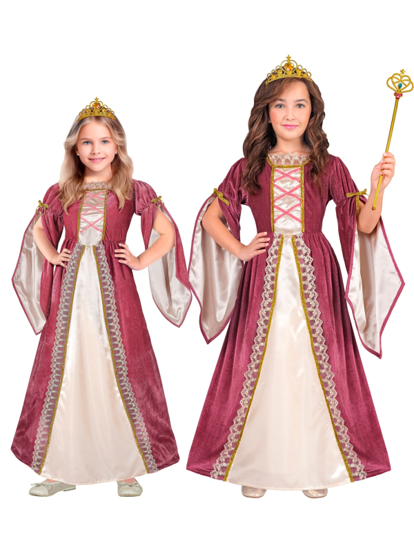 Déguisement de Princesse Médiévale pour Enfant : Élégance et Féérie