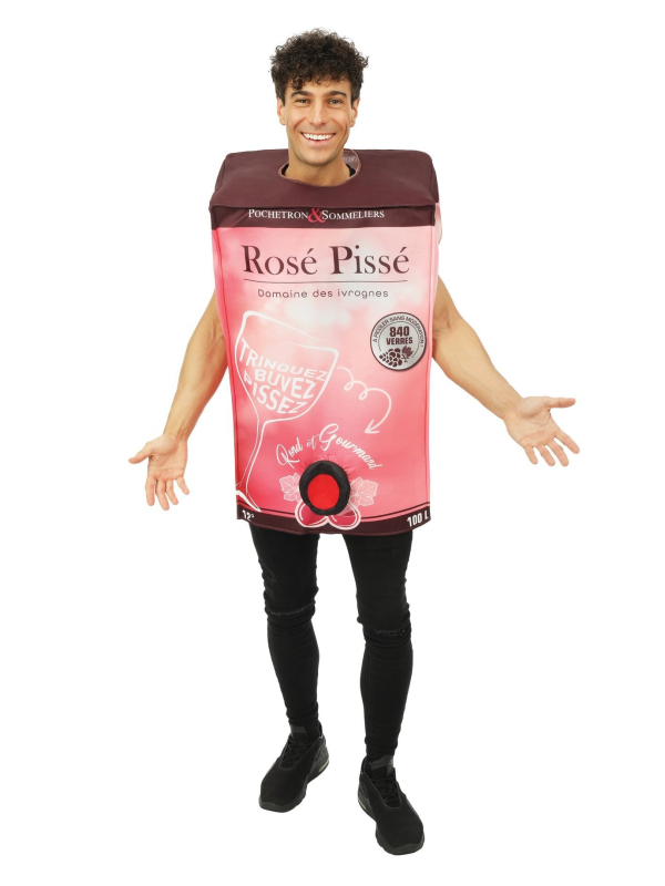 Déguisement Cubis de Rosé - Domaine des ivrognes, Pochetron & Sommeliers