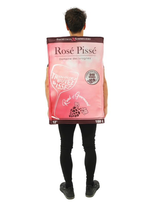 Déguisement Cubis de Rosé - Domaine des ivrognes, Pochetron & Sommeliers
