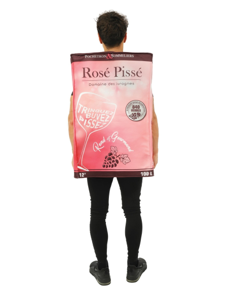 Déguisement Cubis de Rosé - Domaine des ivrognes, Pochetron & Sommeliers