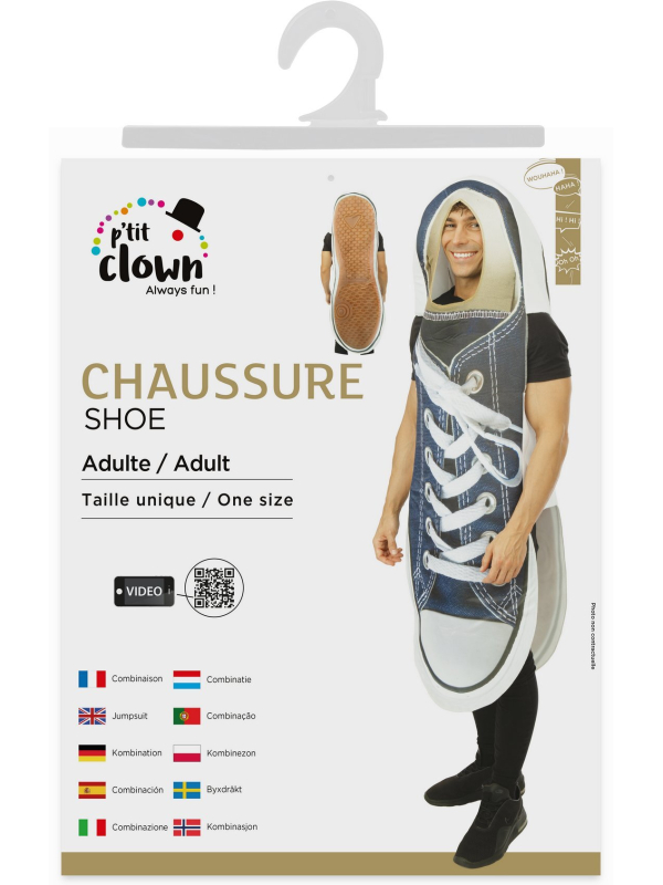 Déguisement de Chaussure Géante pour Adulte – L’Originalité au Bout des Pieds !