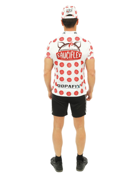 Déguisement Cycliste Sauciflex - Humoristique et Original