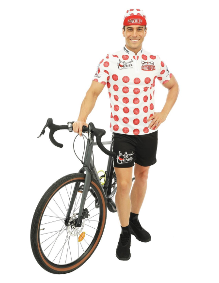 Déguisement Cycliste Sauciflex - Humoristique et Original