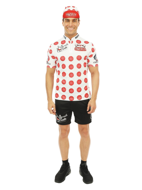 Déguisement Cycliste Sauciflex - Humoristique et Original