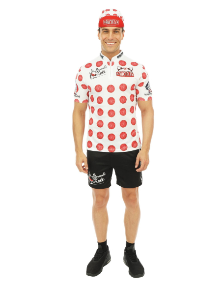 Déguisement Cycliste Sauciflex - Humoristique et Original