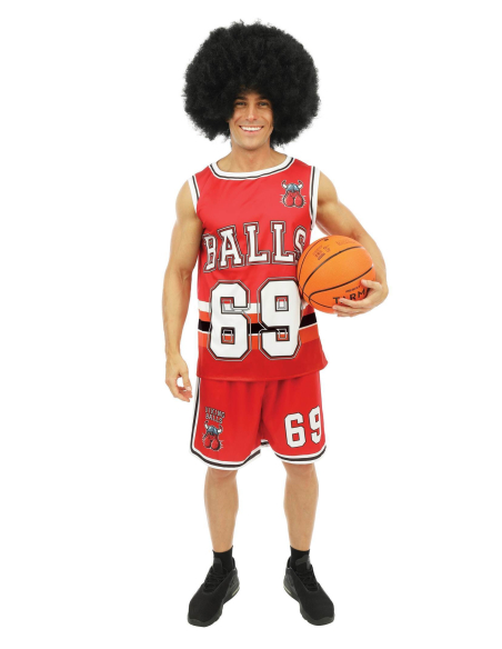 Déguisement Humoristique de Déguisement de Basketteur "Viking Balls"