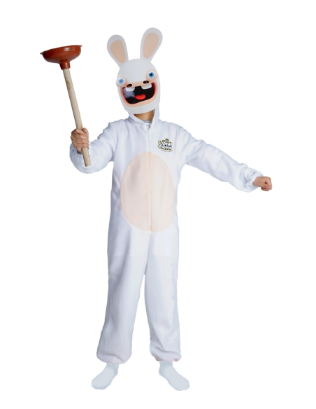 Déguisement de Lapins Crétins™ pour enfant avec masque