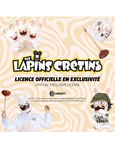 Déguisement de Lapins Crétins™ pour enfant avec masque 2