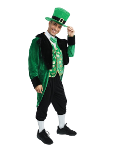 Saint-Patrick- Déguisement de Leprechaun le lutin irlandais 2