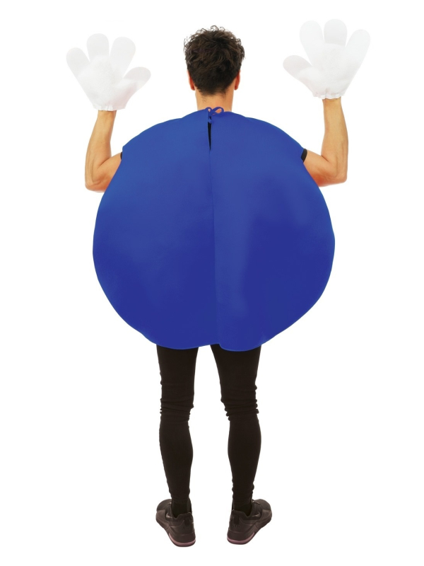Déguisement de bonbons M&m's pour adulte - bleu