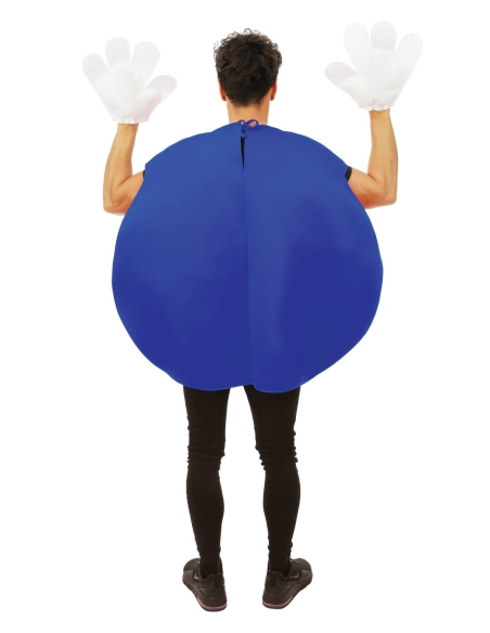 Déguisement de bonbons M&m's pour adulte - bleu