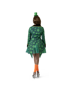 Veste queue de pie femme avec trèfles pour la Saint-Patrick 2