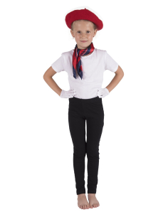Set Petite Parisienne pour enfant : Béret, foulard et gants élégants pour un look chic et intemporel