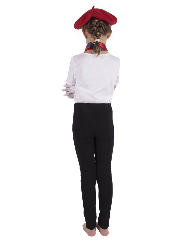 Set Petite Parisienne pour enfant : Béret, foulard et gants élégants pour un look chic et intemporel