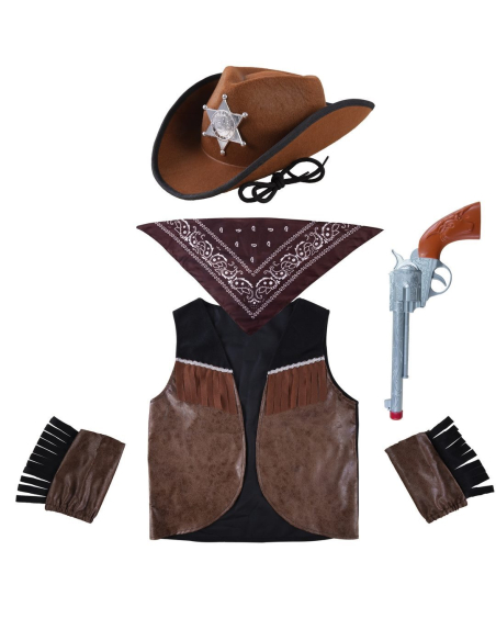 Set Cowboy Enfant - Taille Unique : L'Aventure Western Commence Ici !