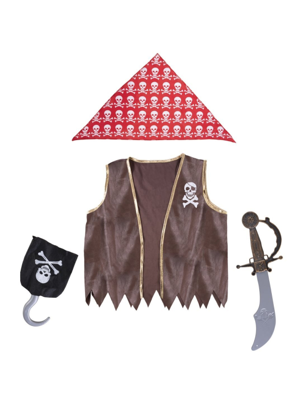 Set Pirate Enfant - Taille Unique : À l'abordage de l'aventure !