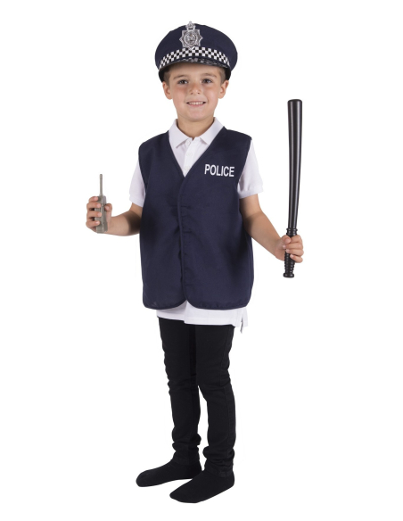 Set Policier Enfant - Taille Unique : Devenez un vrai héros !