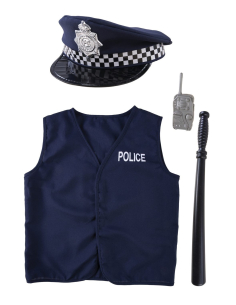 Set Policier Enfant - Taille Unique : Devenez un vrai héros ! 2