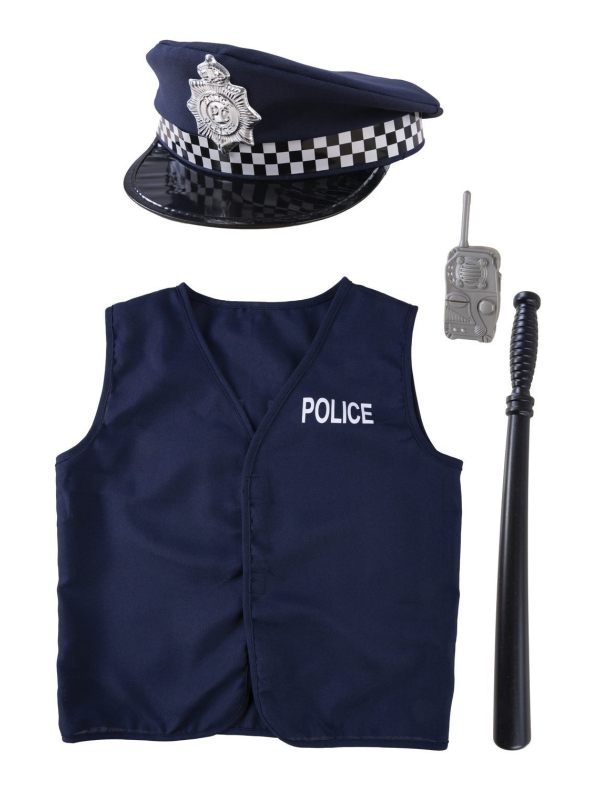 Set Policier Enfant - Taille Unique : Devenez un vrai héros !