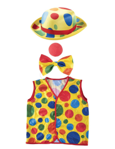 Set Clown enfant pour le Carnaval