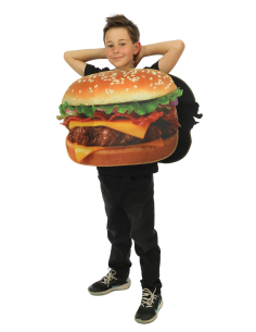 Déguisement Burger Enfant Taille Unique : Rires et originalité pour le Carnaval 2