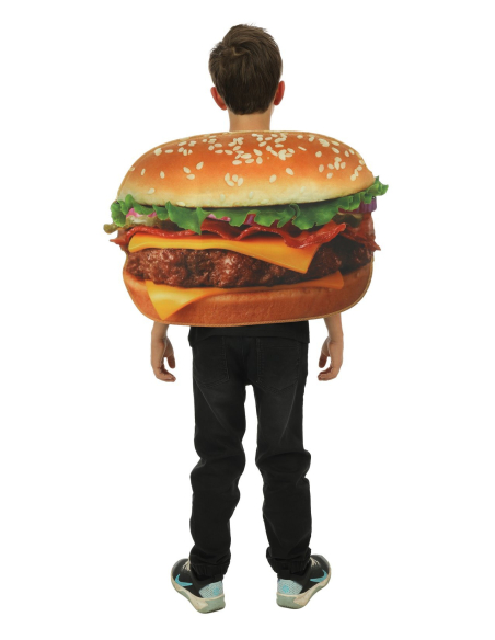Déguisement Burger Enfant Taille Unique : Rires et originalité pour le Carnaval